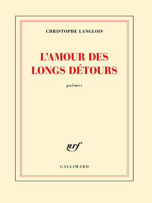 cover image of L'amour des longs détours